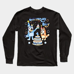 Birthday bluey Long Sleeve T-Shirt